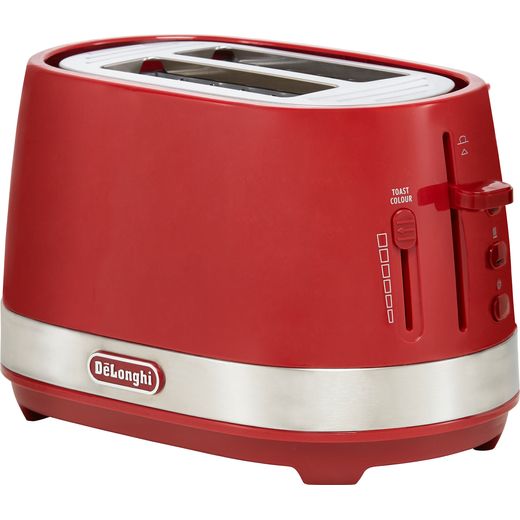 De'Longhi Active Line CTLA2003.R 2 Slice Toaster - Red
