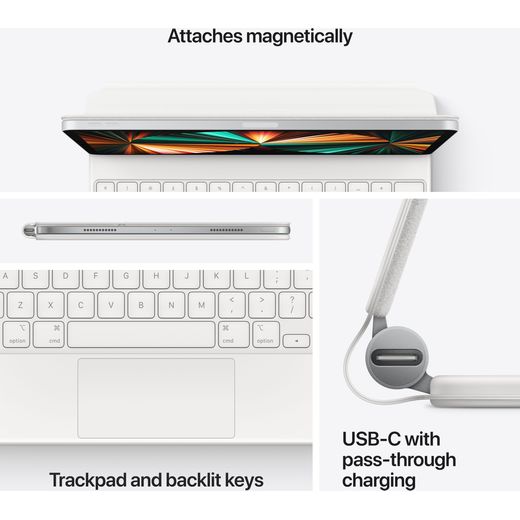 Apple Magic Keyboard for iPad Pro 11-inch 3rd Generation - White