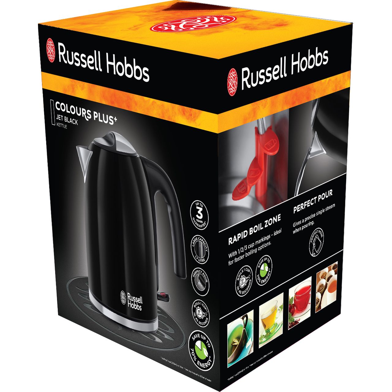 russell hobbs colours plus kettle