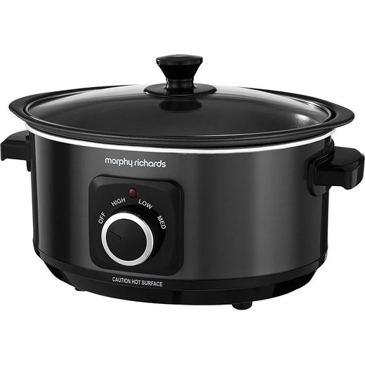 Morphy Richards Evoke Sear And Stew 460012 3.5 Litre Slow Cooker - Black