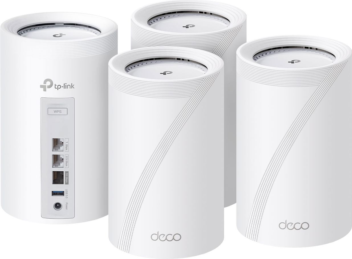 TP-Link - BE65 - Mesh WiFi System - 4-Pack - White