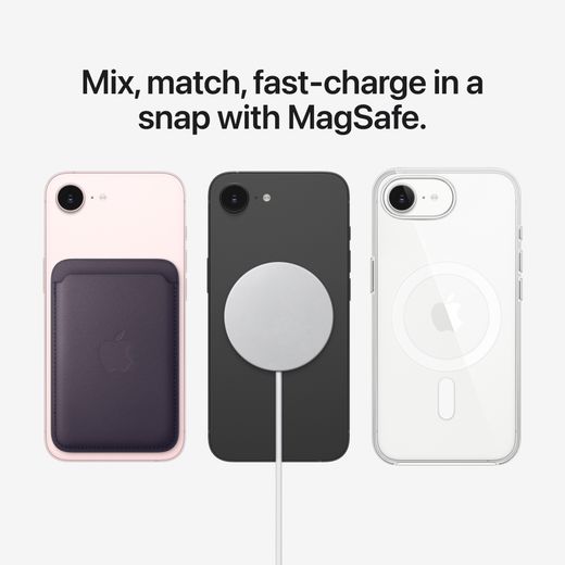 Apple iPhone 17e 256GB in White - Annotation - MagSafe