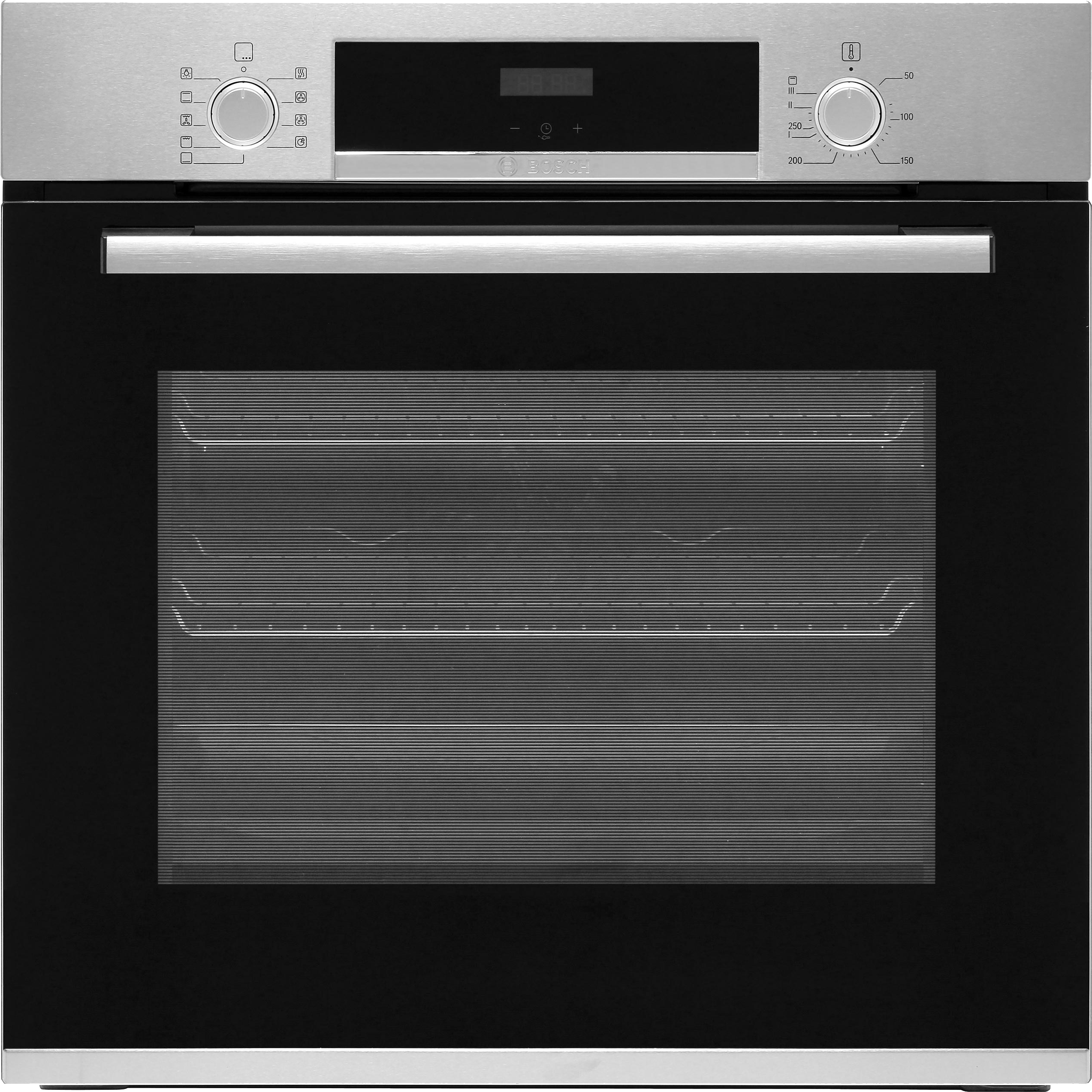 Bosch Series 4 HBS534BS0B Built In Electric Single Oven - Stainless Steel - A Rated, Stainless Steel