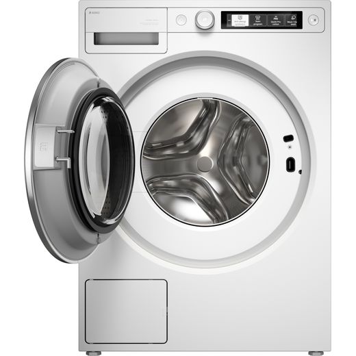 ASKO W5096RW.UK 9kg Washing Machine with 1600 rpm - White - Door open