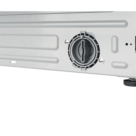 Indesit BI WMIL 91485 UK 8kg Washing Machine with 1400 rpm - White - Close up overflow shot