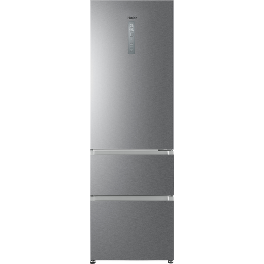 Haier HTR3619FNMP Fridge Freezer - Platinum Inox