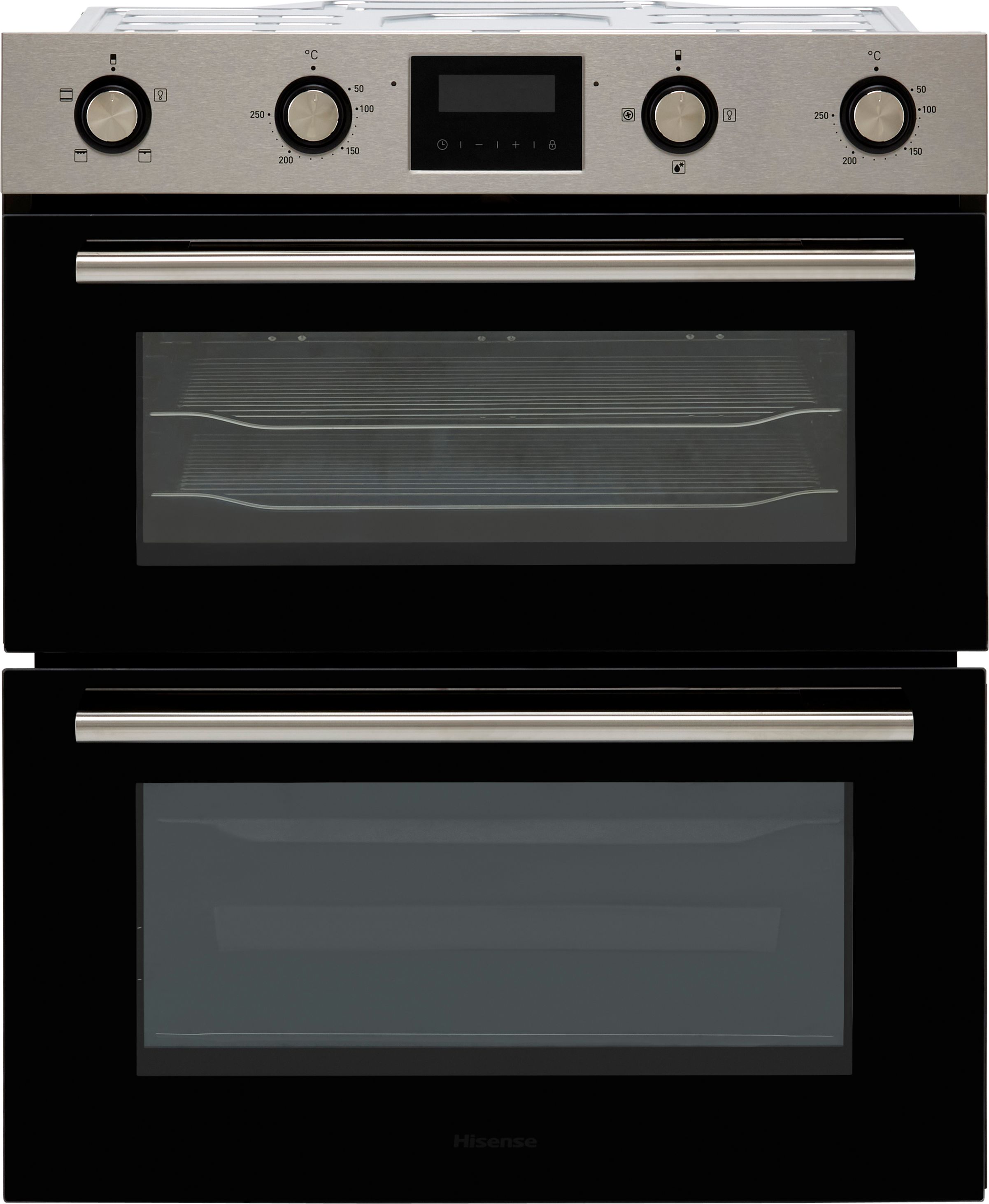 Hisense BID79222CXUK Built Under Electric Double Oven - Stainless Steel - A/A Rated, Stainless Steel