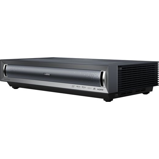 Hisense PX3 4K Ultra HD Laser TV Projector - Left perpsective shot 