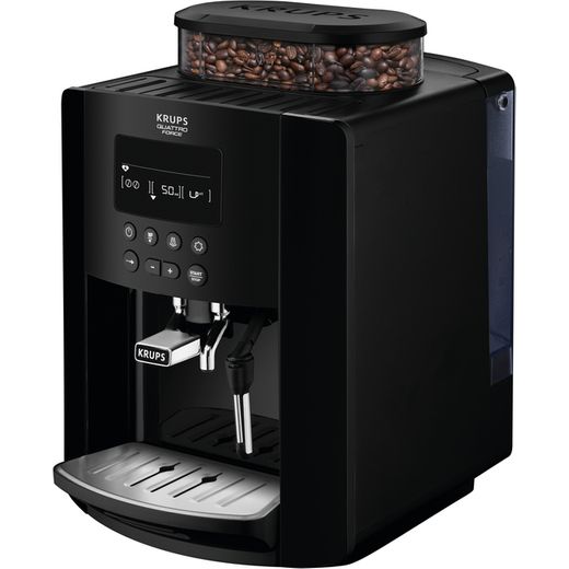 Krups Arabica Digital EA817040 Bean to Cup Coffee Machine - Black