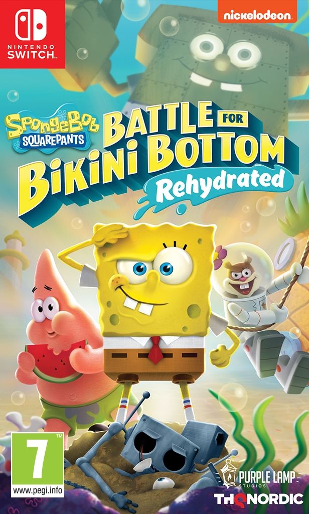 Image of SpongeBob SquarePants: Battle for Bikini Bottom - Rehydrated for Nintendo Switch, White