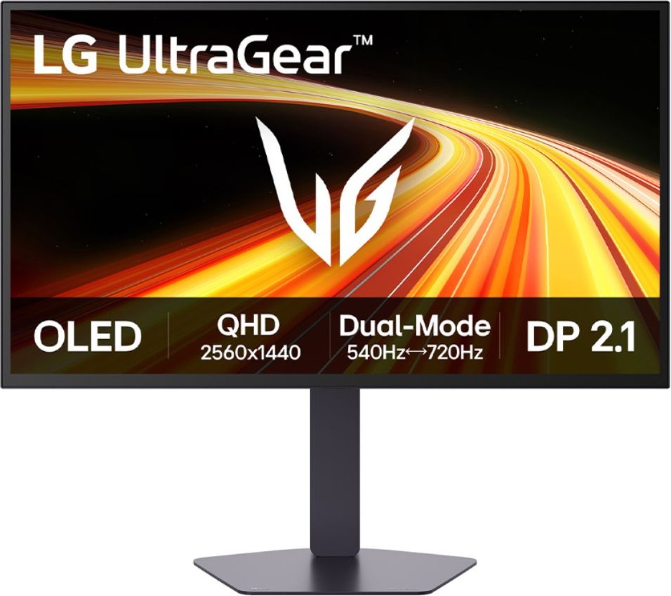 LG - UltraGear GX7 - Gaming Monitor - 27-inch - Quad HD - 540Hz - Black