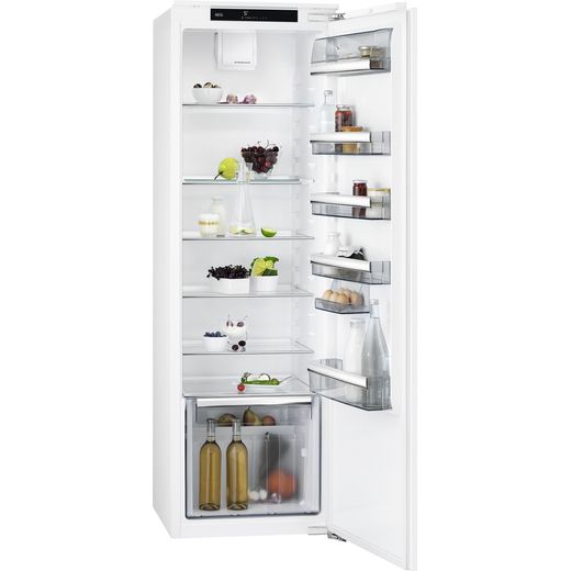 AEG SKB818F1DC Integrated Upright Fridge - Fixed Door Fixing Kit - White - F Rated