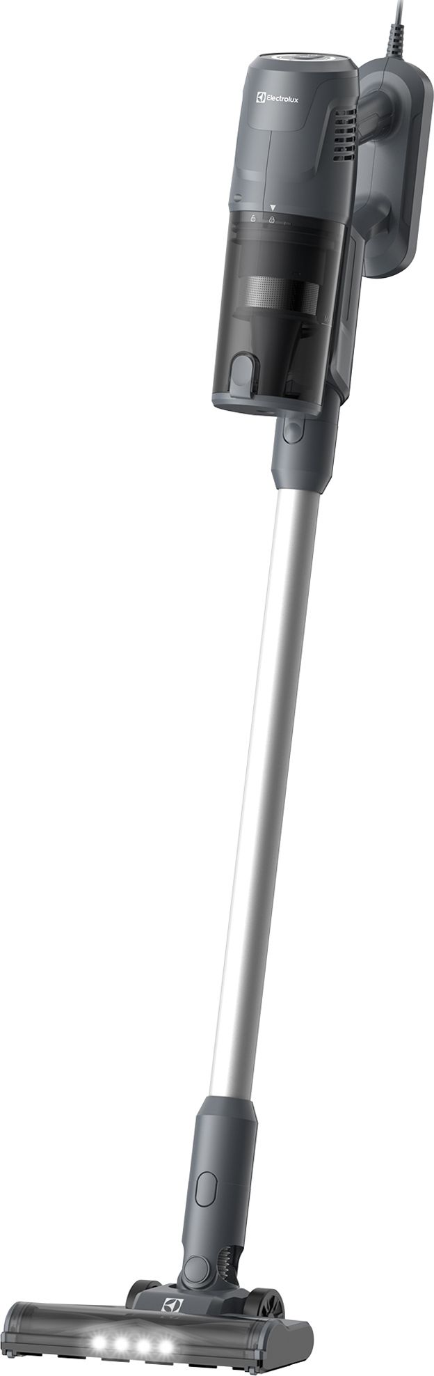 Electrolux Upright Vacuum Cleaner - Grey - 7m Cable - Bagless - 600W