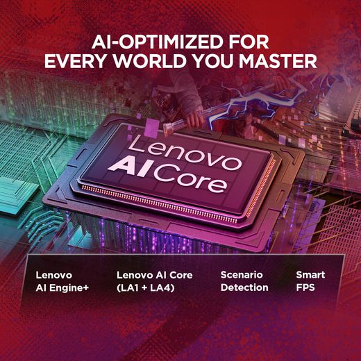 Lenovo Legion 7 OLED 16" Laptop - NVIDIA® GeForce RTX™ 5060, AMD Ryzen™ AI 7, 1TB SSD, 32 GB RAM - annotation - AI optimised