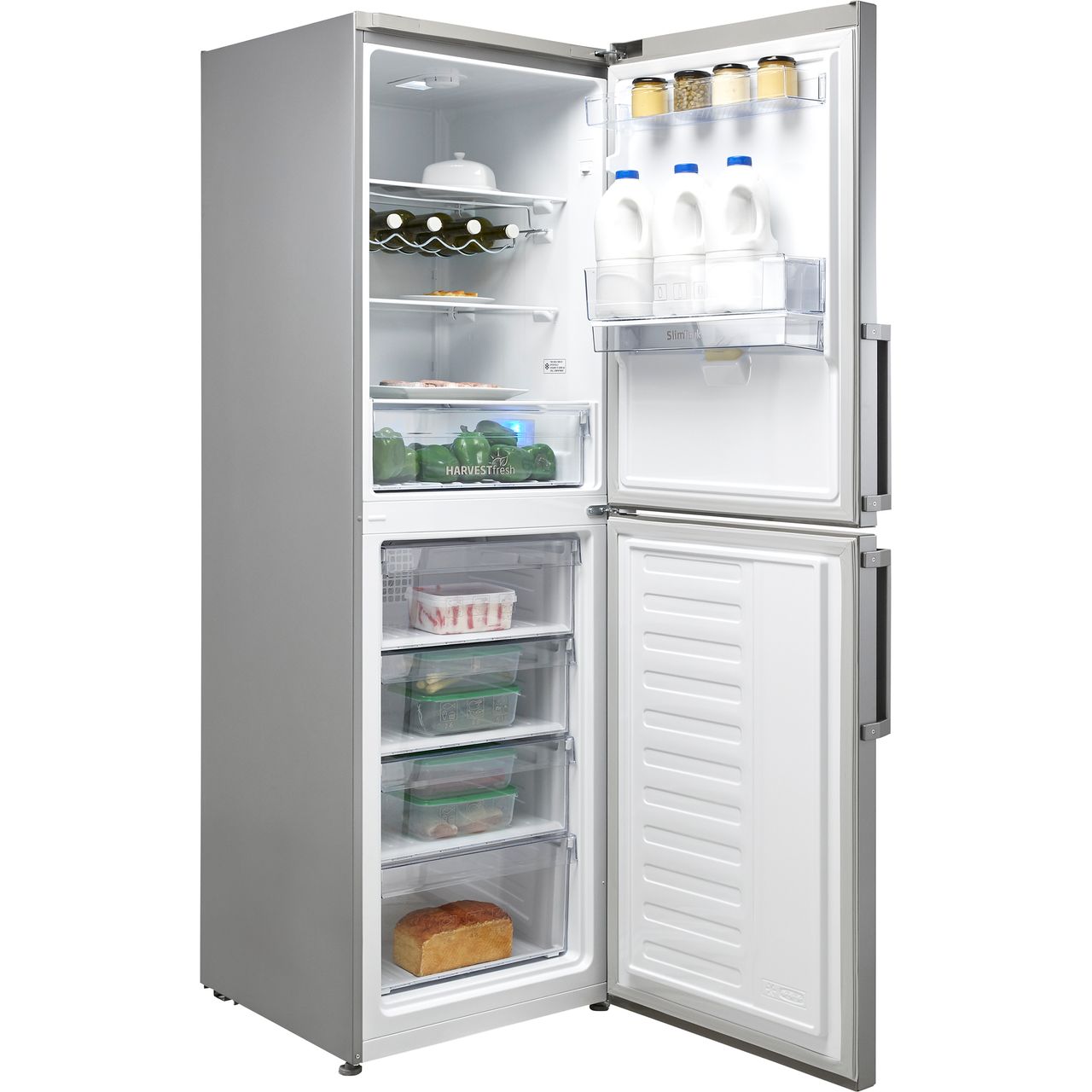 Réfrigérateur BEKO 406L Combinés No Frost / Silver + Livraison +  Installation et Mise en Marche Gratuites