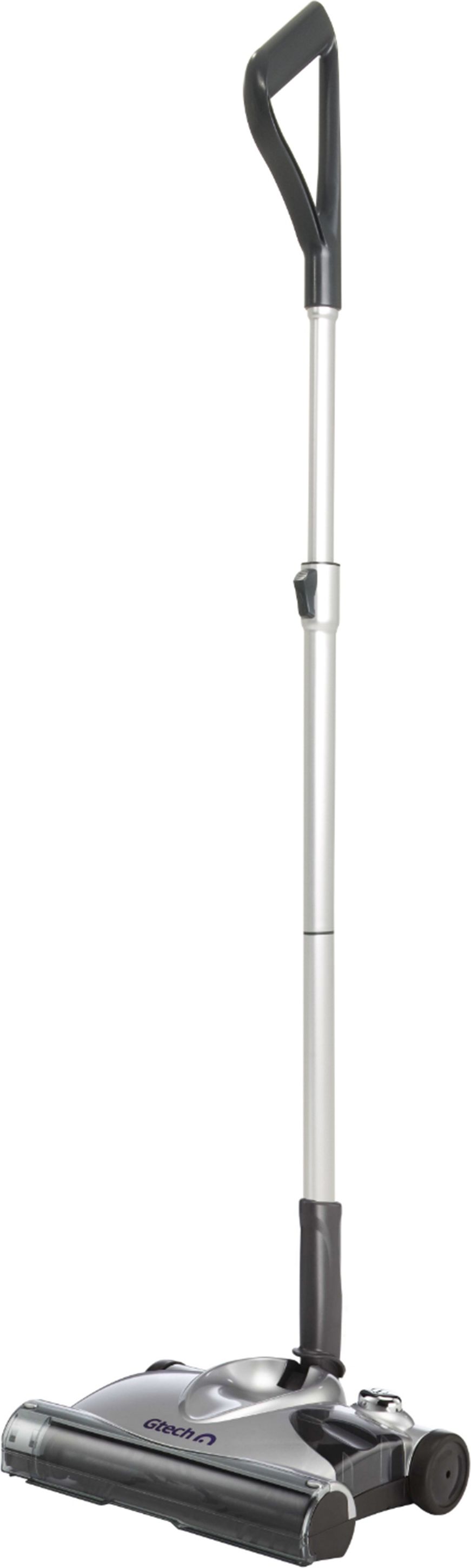 Gtech SW02 Advanced Power Sweeper - Cordless - Bagless - 60 min Runtime - Silver