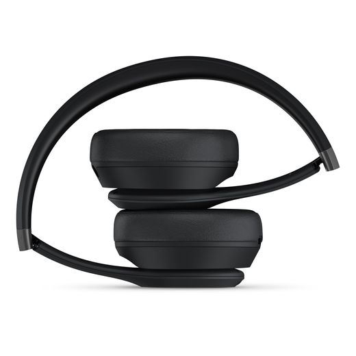 Beats Solo4 Wireless Headphones - On-Ear Wireless Headphones - Matte Black - Folded top view