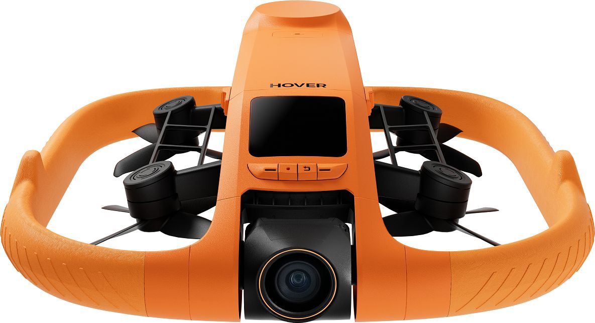 HOVERAir X1 AQUA Basic Combo Drone - 4K Waterproof Flying Camera - Orange
