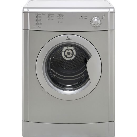 Indesit Eco Time IDV75S Vented Tumble Dryer - Silver