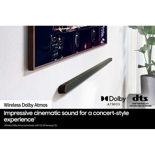 Samsung HW-S800D Bluetooth 3.1.2 Soundbar - Titan Black - Annotation - Wireless Dolby Atmos