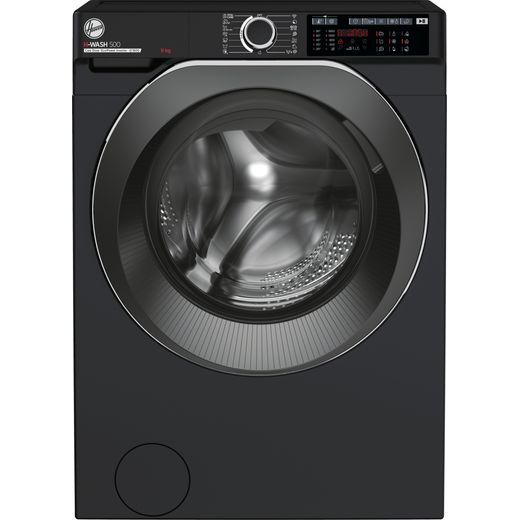 Hoover H-WASH 500 HWD69AMBCB/1 Wifi Connected 9Kg Washing Machine with 1600 rpm - Black - A Rated