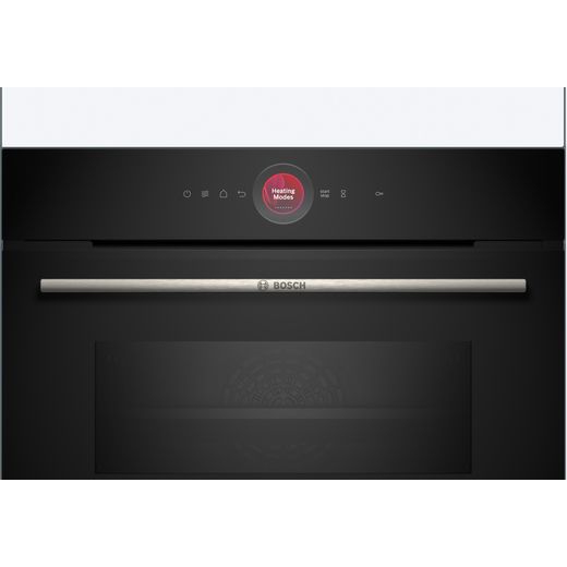 Bosch Compact Electric Single Oven - Black - Control panel shot
