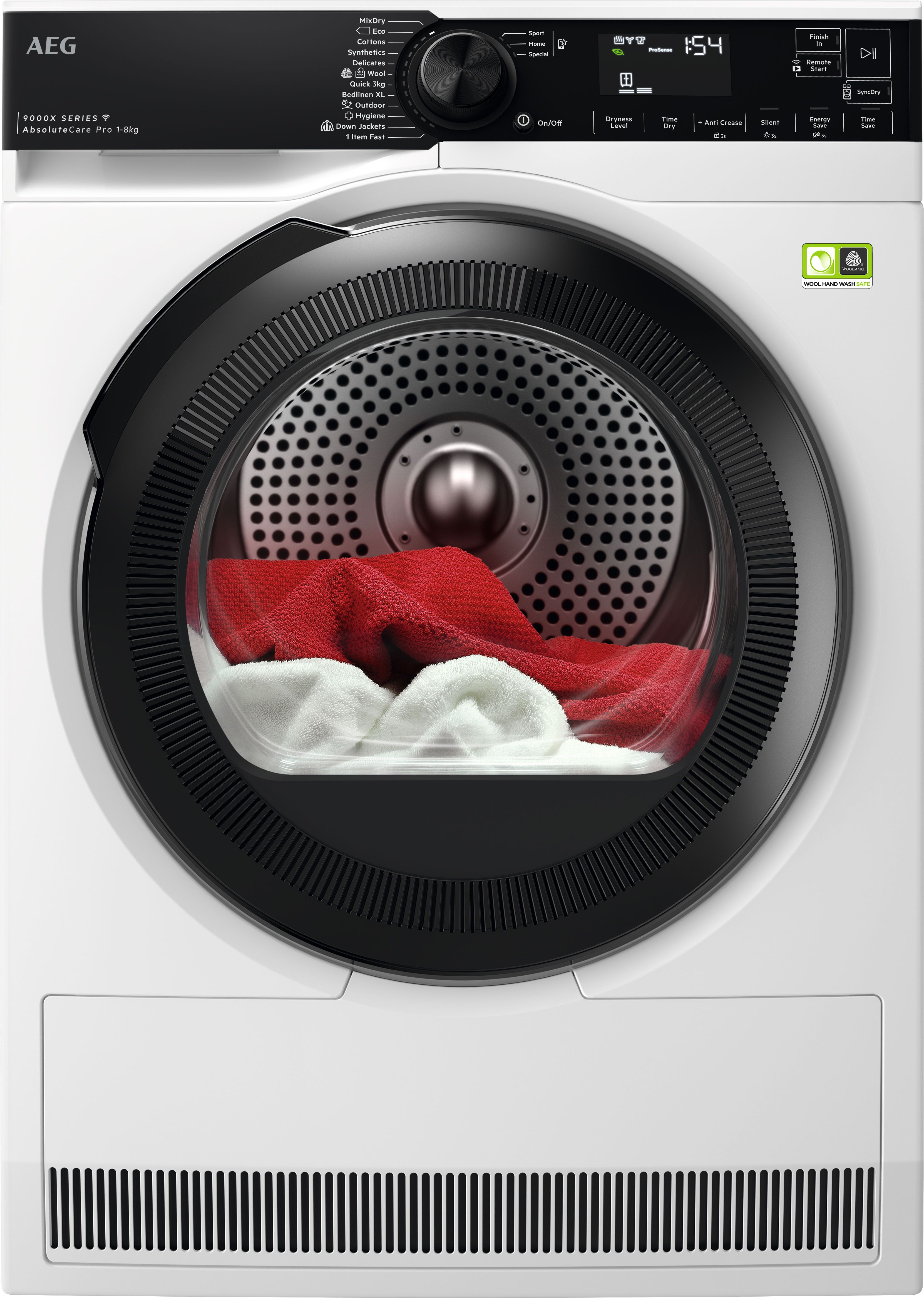 AEG Heat Pump Tumble Dryer - 8 Kg - White - TR948V4BC