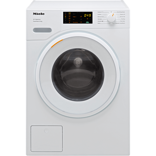 Miele W1 WSD323 8Kg Washing Machine with 1400 rpm - White - A Rated