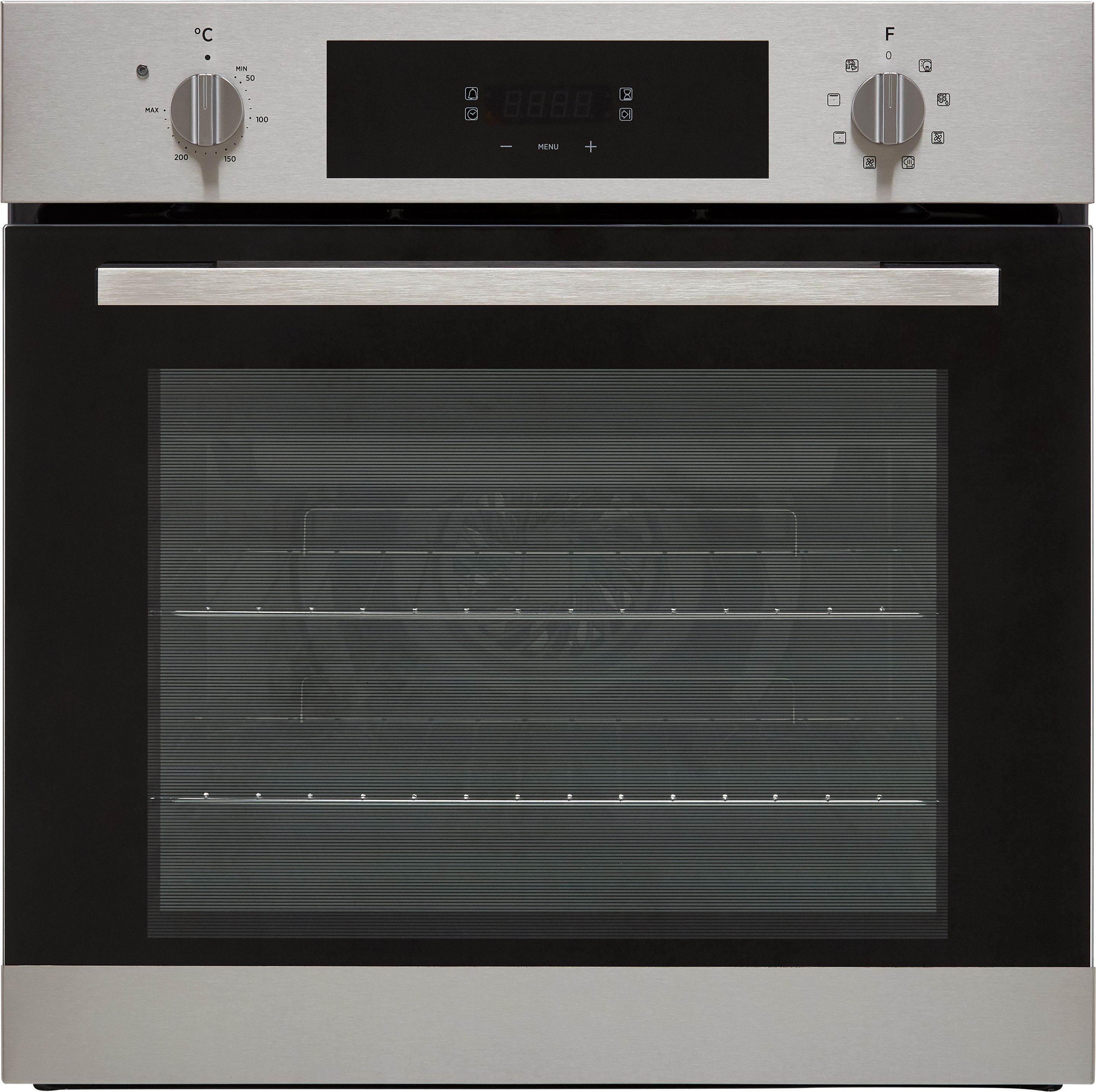 Hoover H-OVEN 300 HOC3BF3258IN Built In Electric Single Oven - Stainless Steel - A+ Rated, Stainless Steel