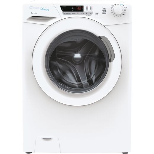Candy Ultra HCU1482DE/1 8Kg Washing Machine with 1400 rpm - White - D Rated