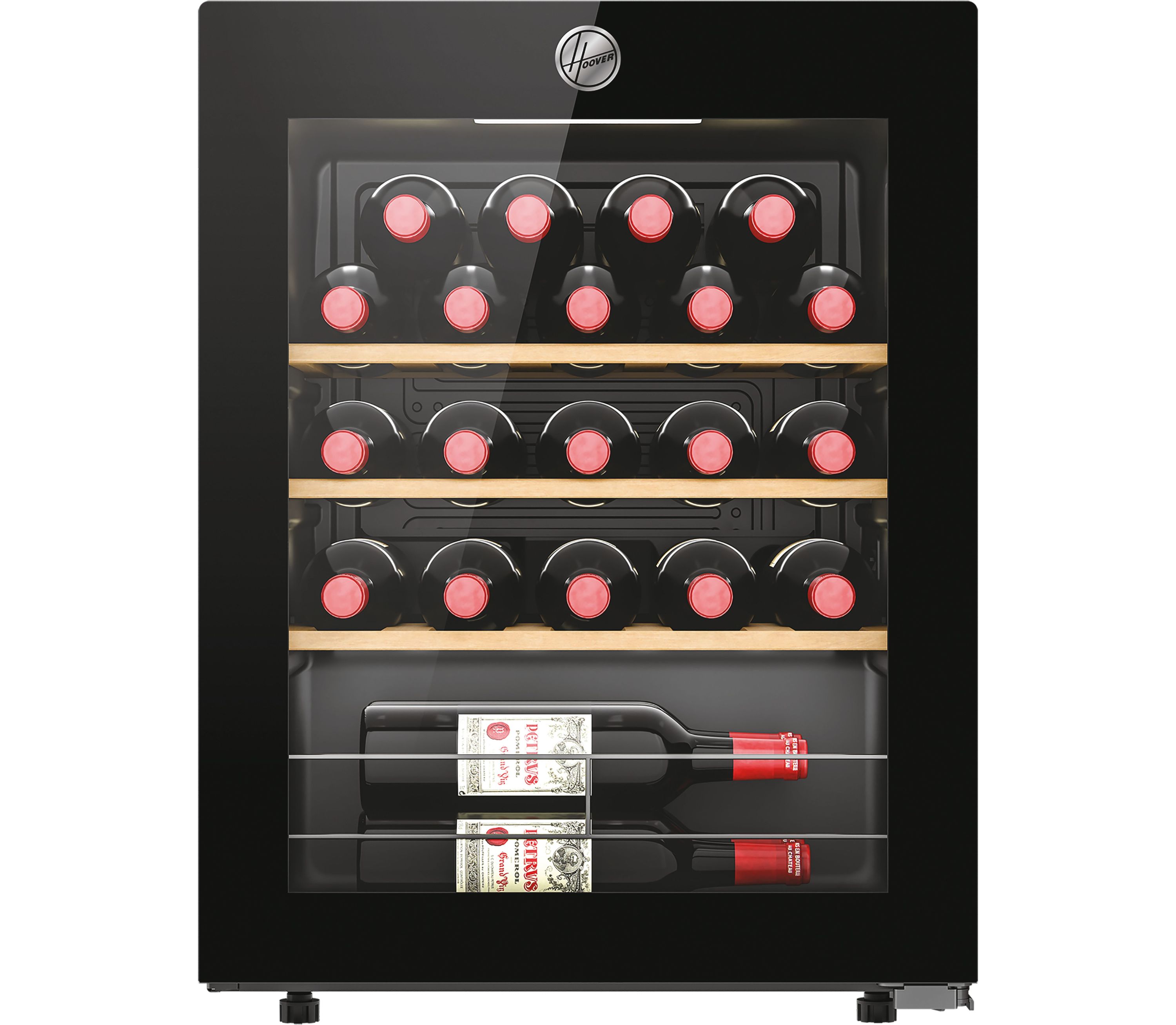Hoover - Wine Cooler - HOWC023K - 23 Bottle Capacity - Black