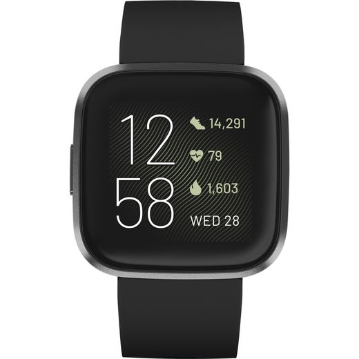 Fitbit Versa 2 Smart Watch - Black