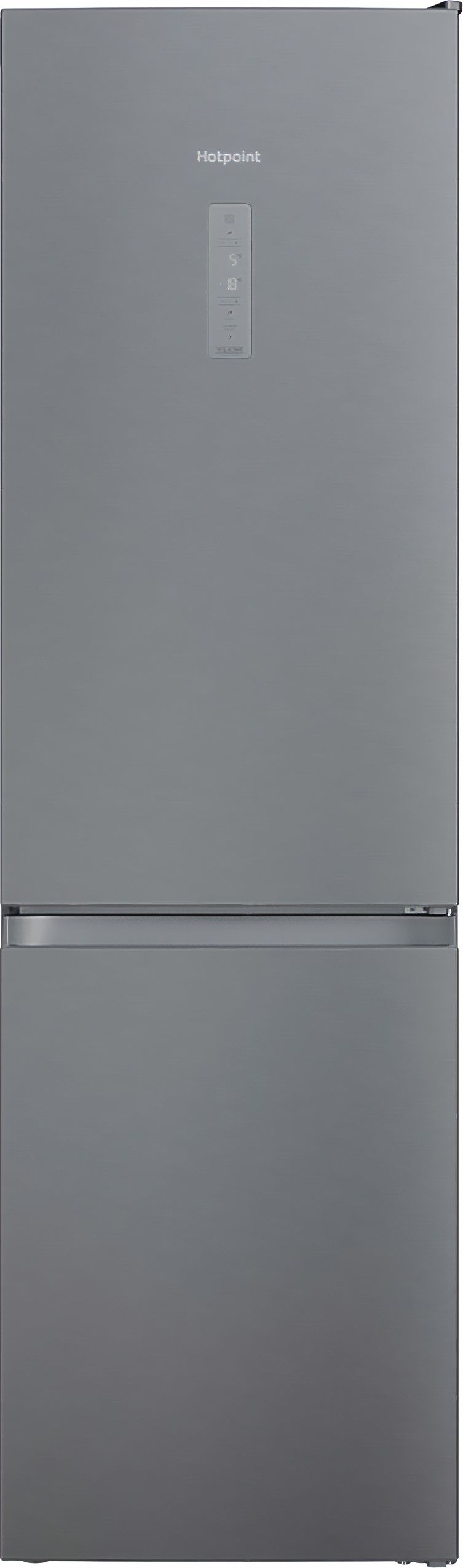 Hotpoint H7X93TSXM 70/30 No Frost Fridge Freezer - Stainless Steel - D Rated, Stainless Steel