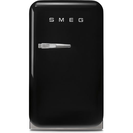 Smeg Right Hand Hinge FAB5RBL5 Fridge - Black - D Rated