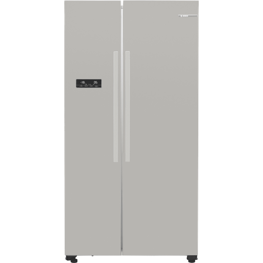 Bosch Serie 4 KAN93VIFPG American Fridge Freezer - Stainless Steel Effect
