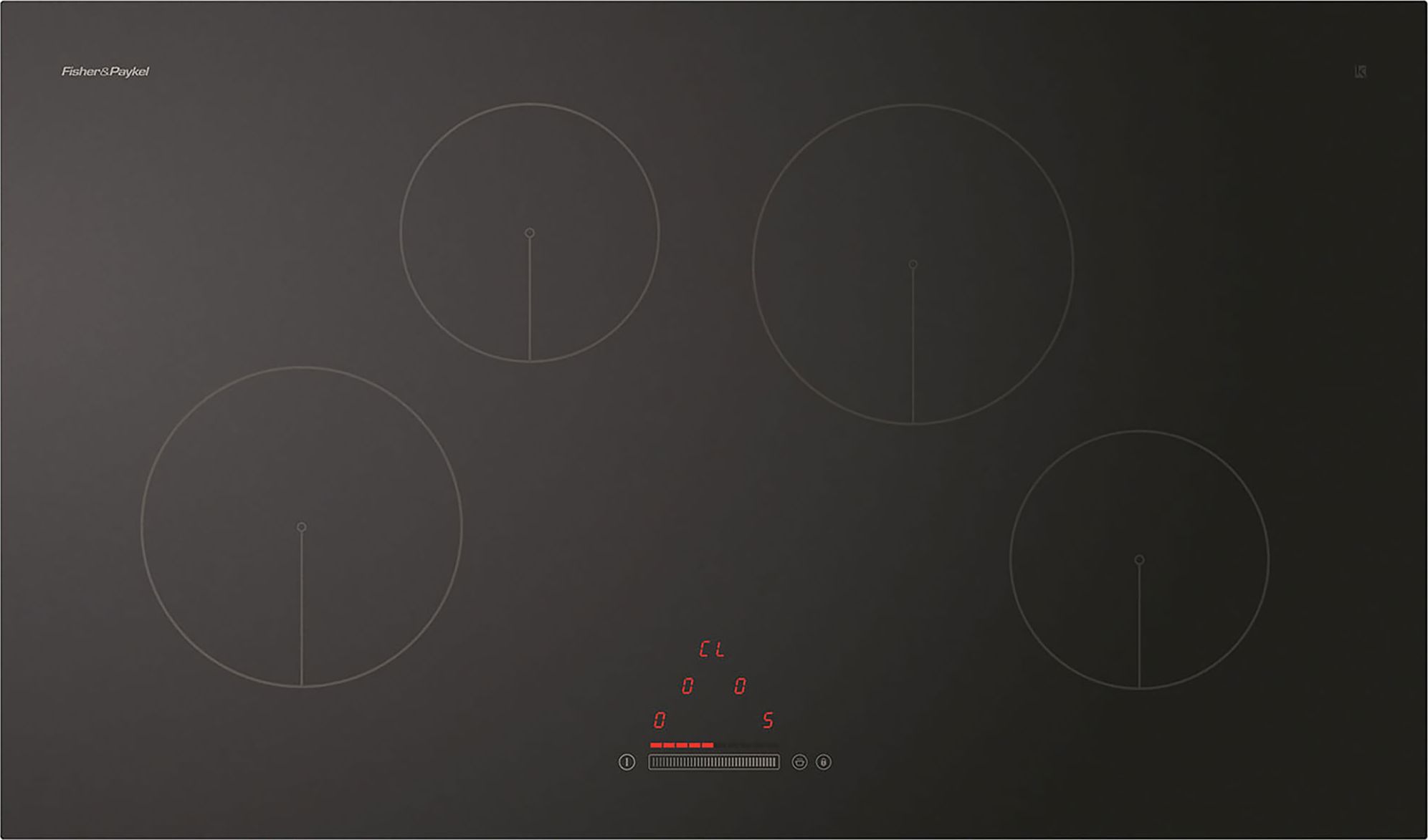 Image of Fisher & Paykel CI904CTB1 90cm Induction Hob - Black, Black