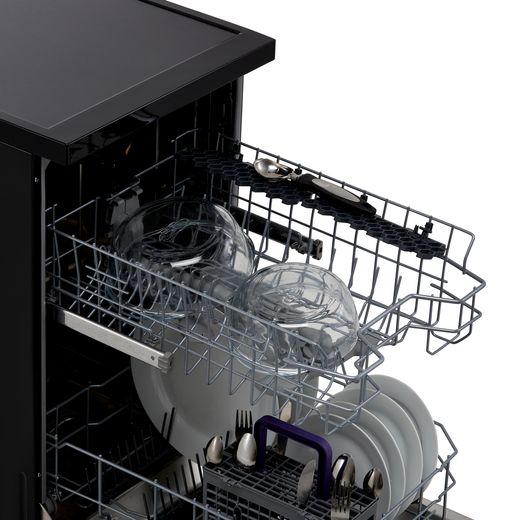 Beko Slimline Dishwasher - Black