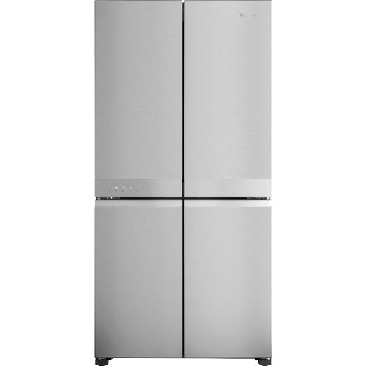 Hotpoint HQ9M2LUK American Fridge Freezer - Silver - E Rated