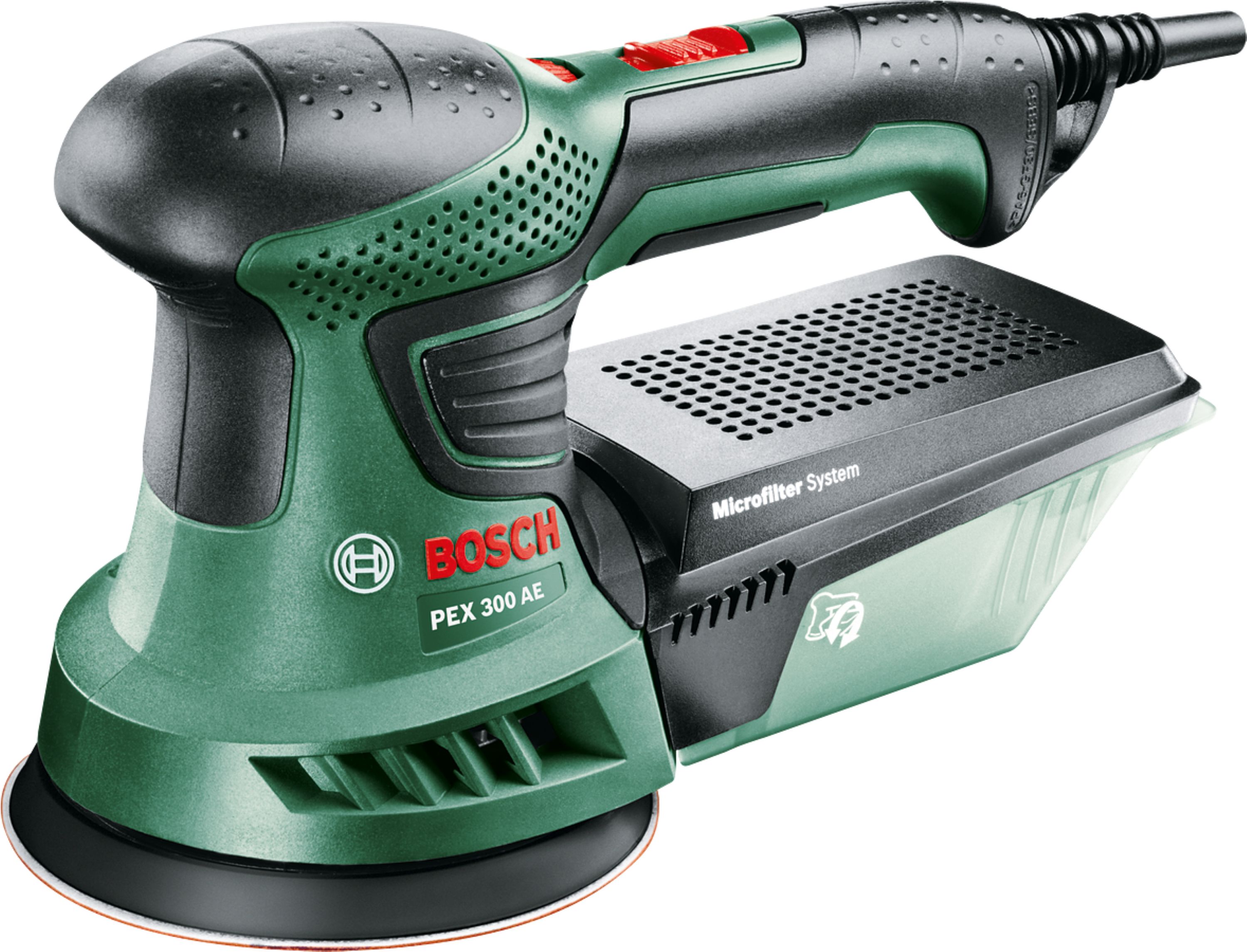 Bosch PEX 300 AE Random Orbit Sander - Green