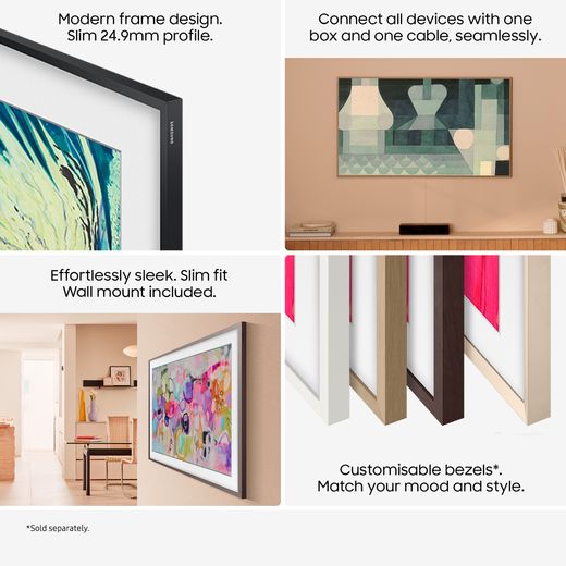 Samsung The Frame 43" 4K Ultra HD QLED Smart TV [2025] - Annotation - Features