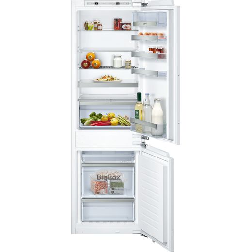 NEFF N70 KI7863DF0G Built In Fridge Freezer - White