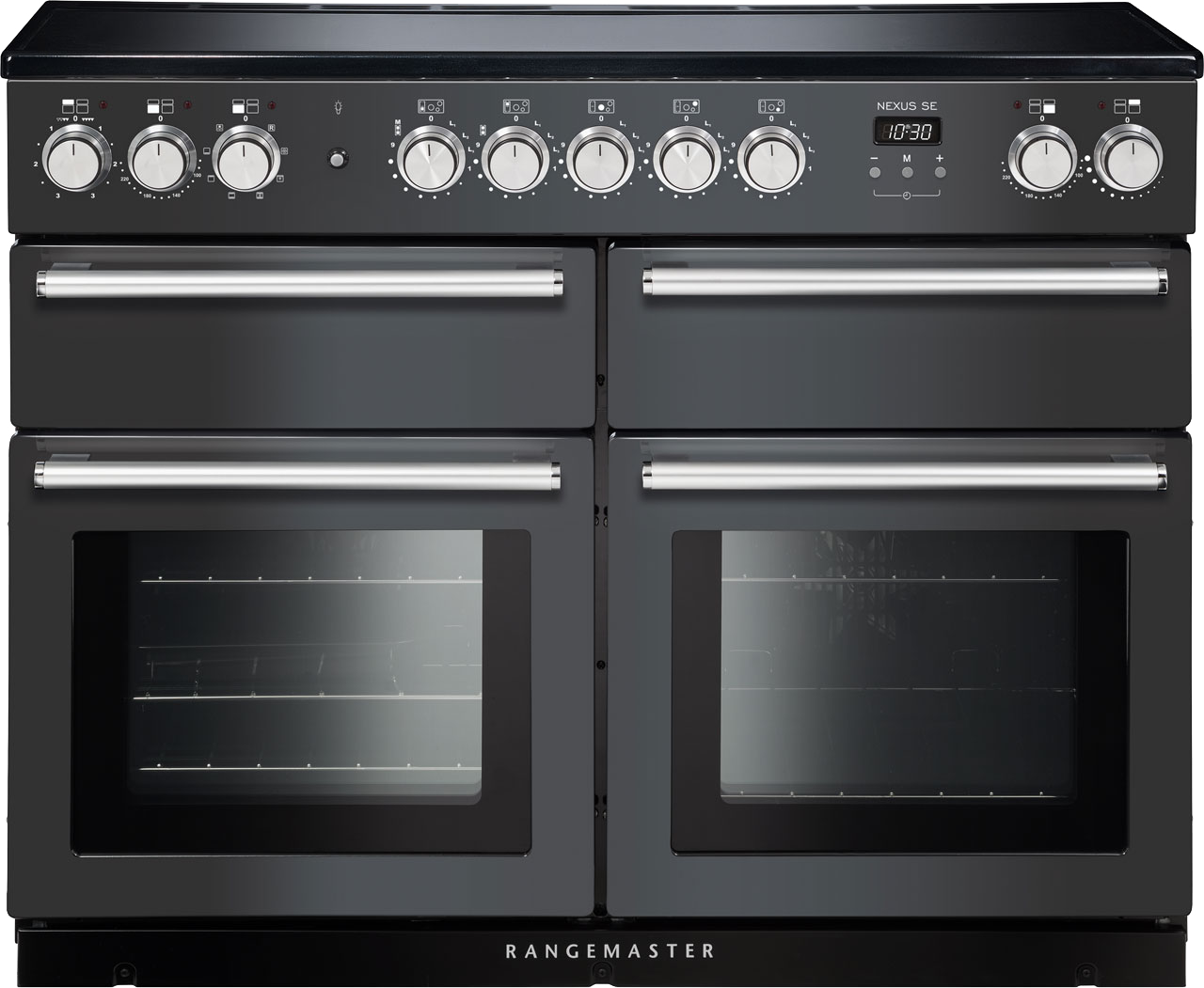 Rangemaster Nexus SE NEXSE110EISL/C 110cm Electric Range Cooker with Induction Hob - Slate - A/A Rated, Graphite
