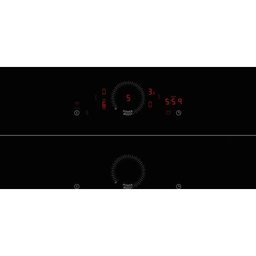NEFF N70 V58NHQ4L0 80cm Venting Induction Hob - Black  - Control panel shot