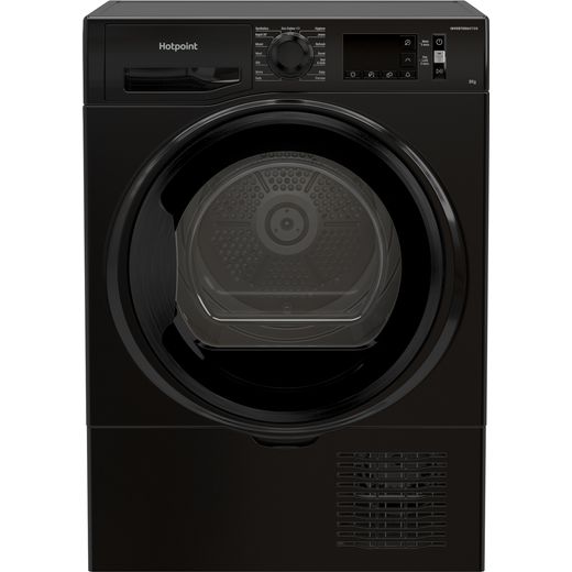 Hotpoint H3D81BUK 8Kg Condenser Tumble Dryer - Black - B Rated