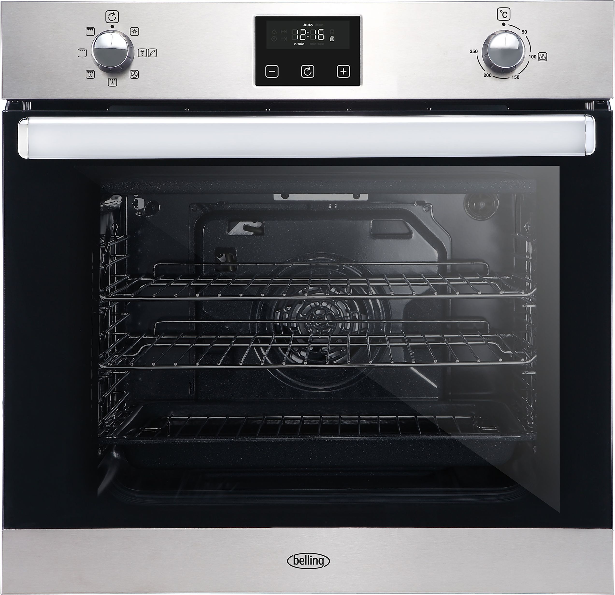 Belling BI602FP Built In Electric Single Oven - Stainless Steel - A Rated, Stainless Steel
