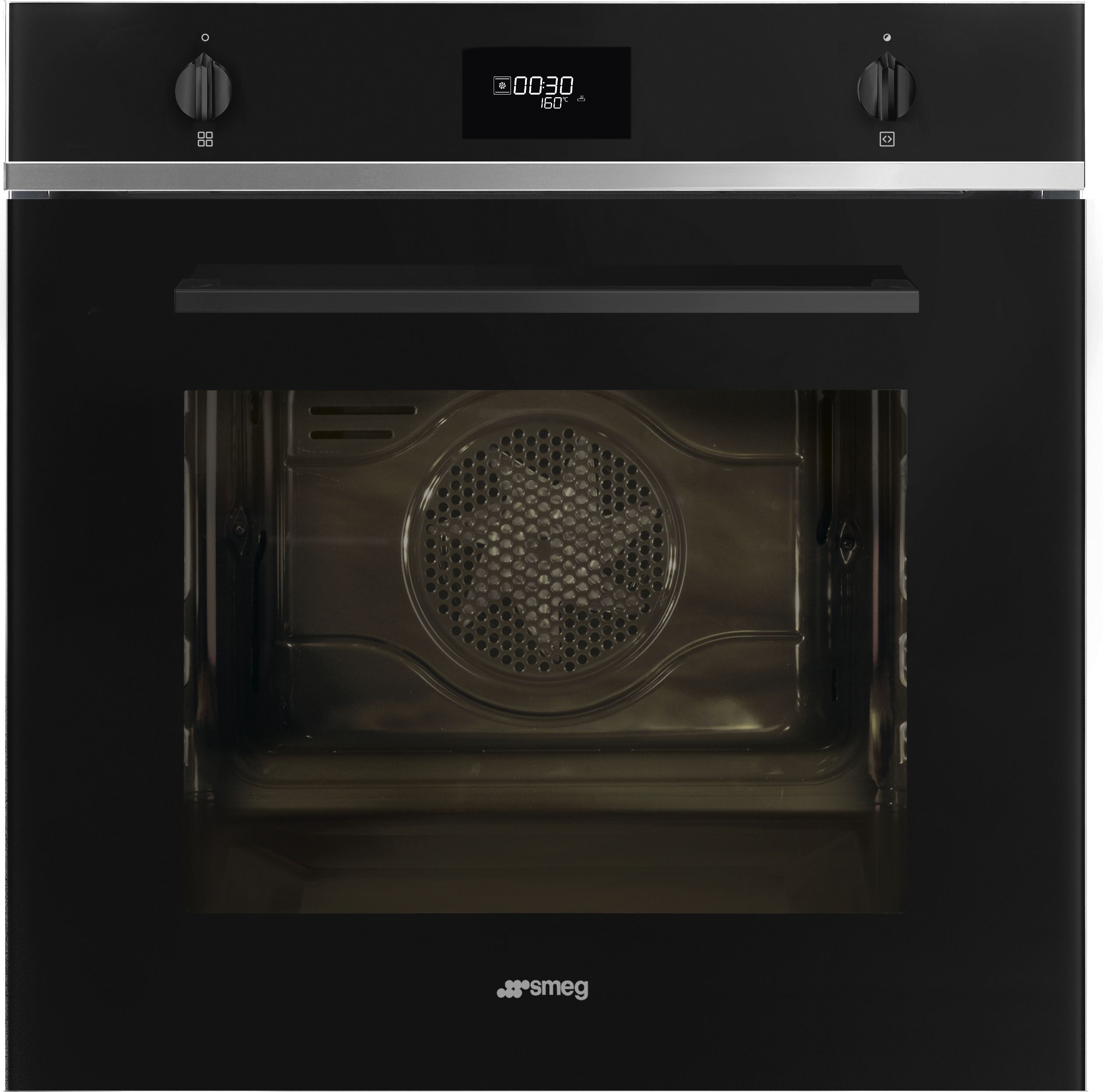 Smeg - Electric Oven - 70L Capacity - Pyrolytic Cleaning - Black