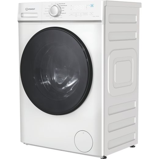 Indesit MyTime IDMA 8564 MY TIME UK 8Kg / Washer Dryer with 1400 rpm - White - Left perspective shot