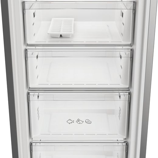 Hotpoint HPMFF 6312 W4UK 186cm Upright Freezer - White - close up drawer shot