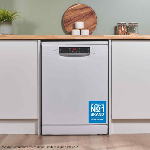 Bosch Series 2 Standard Dishwasher - White - Annotation - No1 brand
