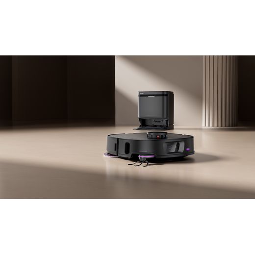 Eureka J15 Max Robotic Vacuum Cleaner - Black - Robot vacuum cleaning in room